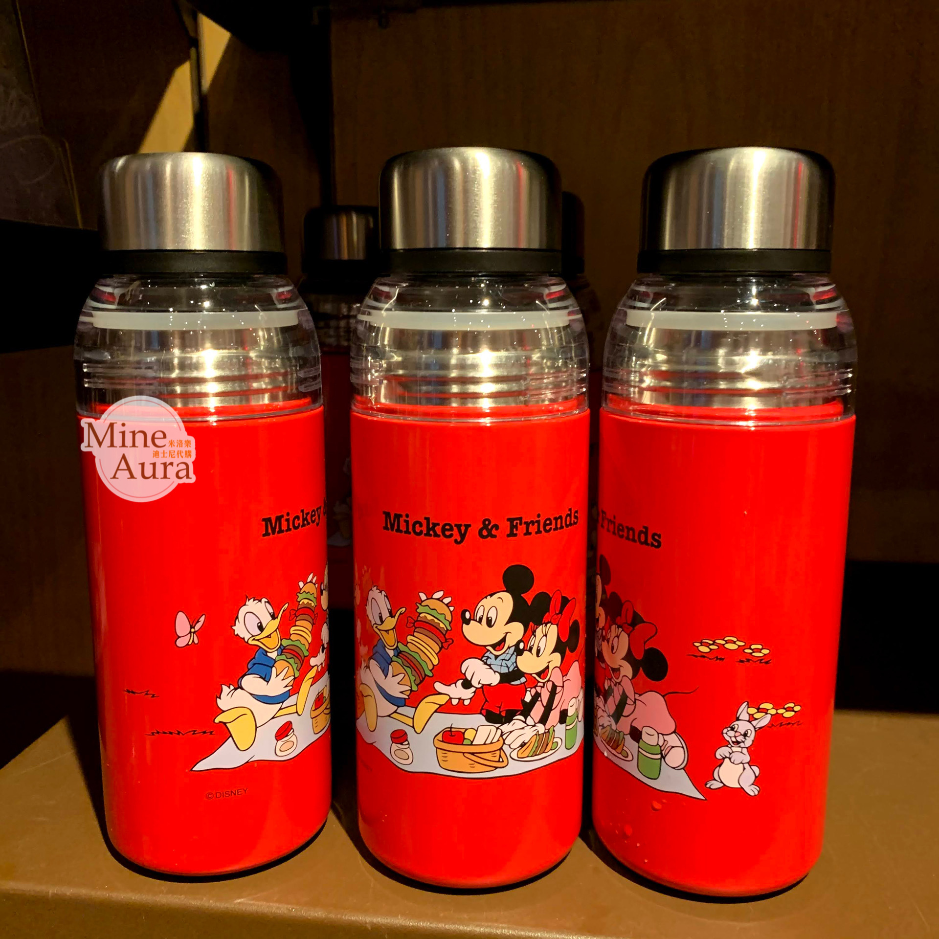 (特價現貨) 米奇 Mickey 好朋友集合 水壺 保溫瓶 -香港迪士尼樂園