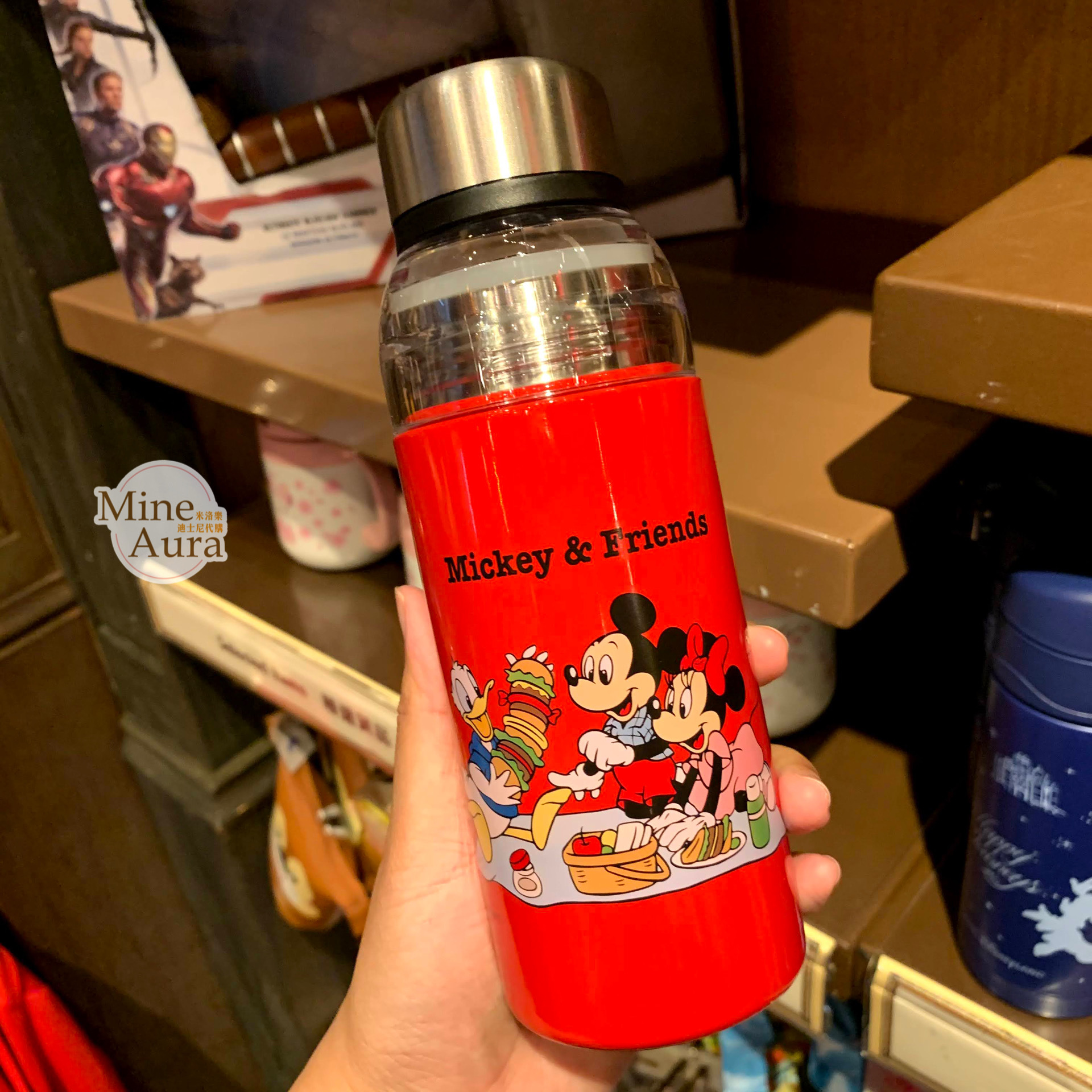 (特價現貨) 米奇 Mickey 好朋友集合 水壺 保溫瓶 -香港迪士尼樂園