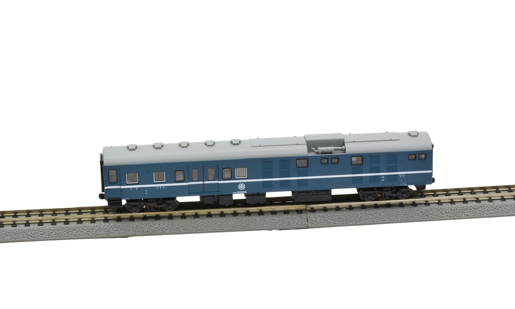 鐵支路 NK3512-1 N規 電源行李車.浪漫藍.附前後門把手配件包x1