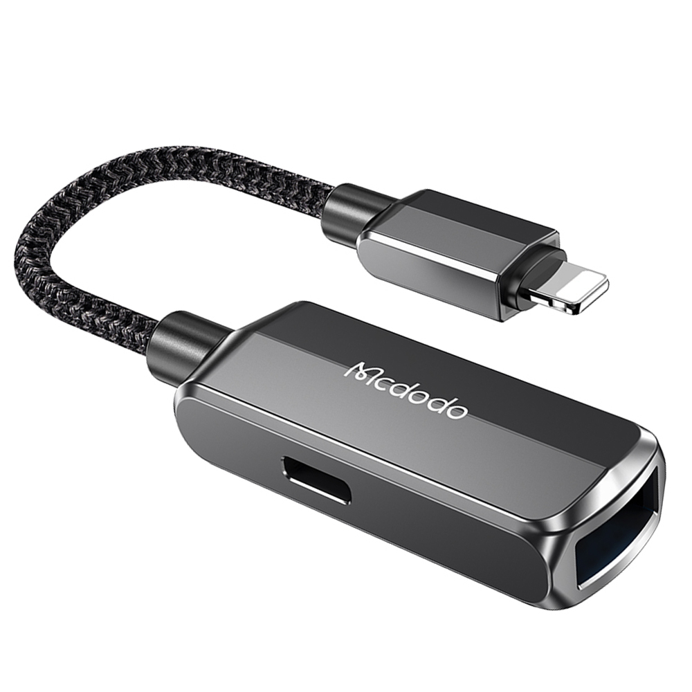 Mcdodo 麥多多USB3.0 轉Lightning/iPhone轉接頭轉接器充電轉接線