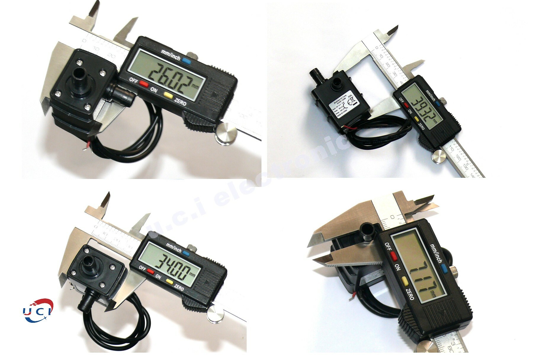 【UCI電子】(L-21)直流無刷水泵1230B 12V靜音電腦水冷散熱DIY潛水泵長壽命微型離心泵