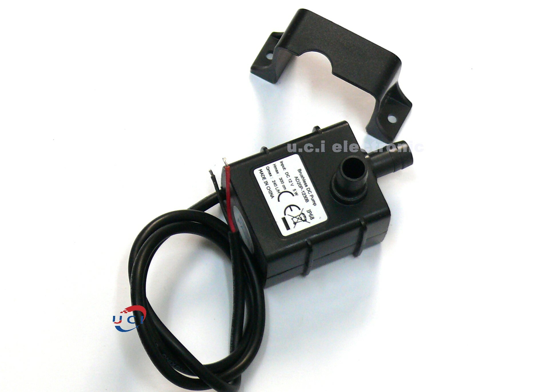 【UCI電子】(L-21)直流無刷水泵1230B 12V靜音電腦水冷散熱DIY潛水泵長壽命微型離心泵