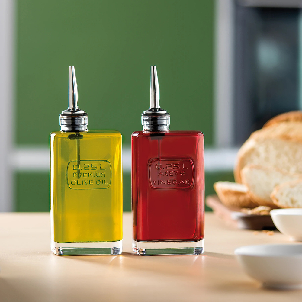 Luigi Bormioli 醋瓶 油瓶  OPTIMA Vinegear Olive 共兩款 280ml/1入