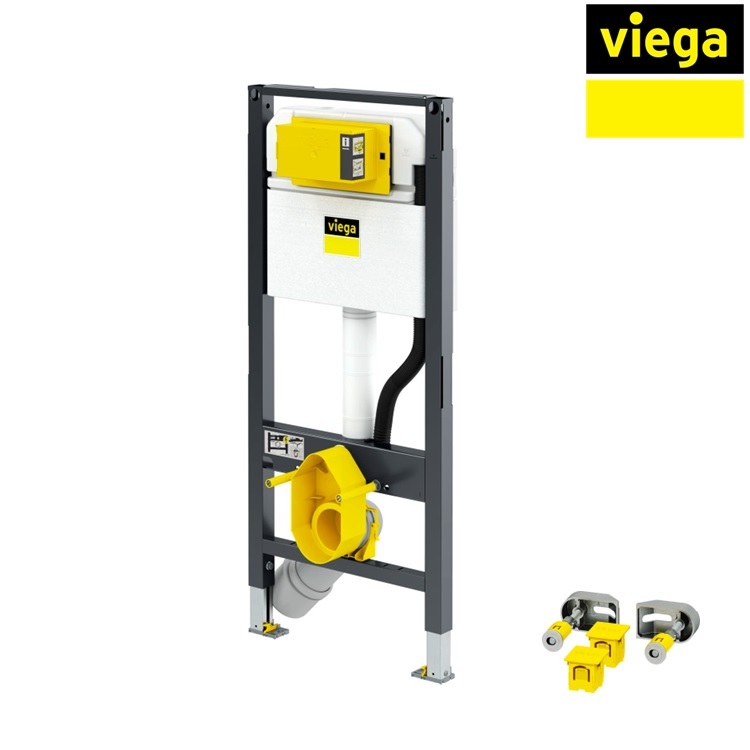 Viega 8522 (771980) + 857036 (776619) Concealed cistern with frame with fixing screw 1120Hmm