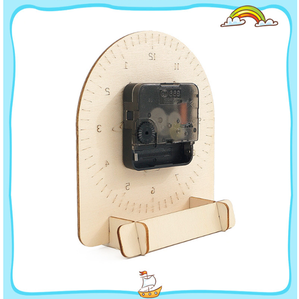 現貨區 STEM手工時鐘器材DIY材料包 M-26