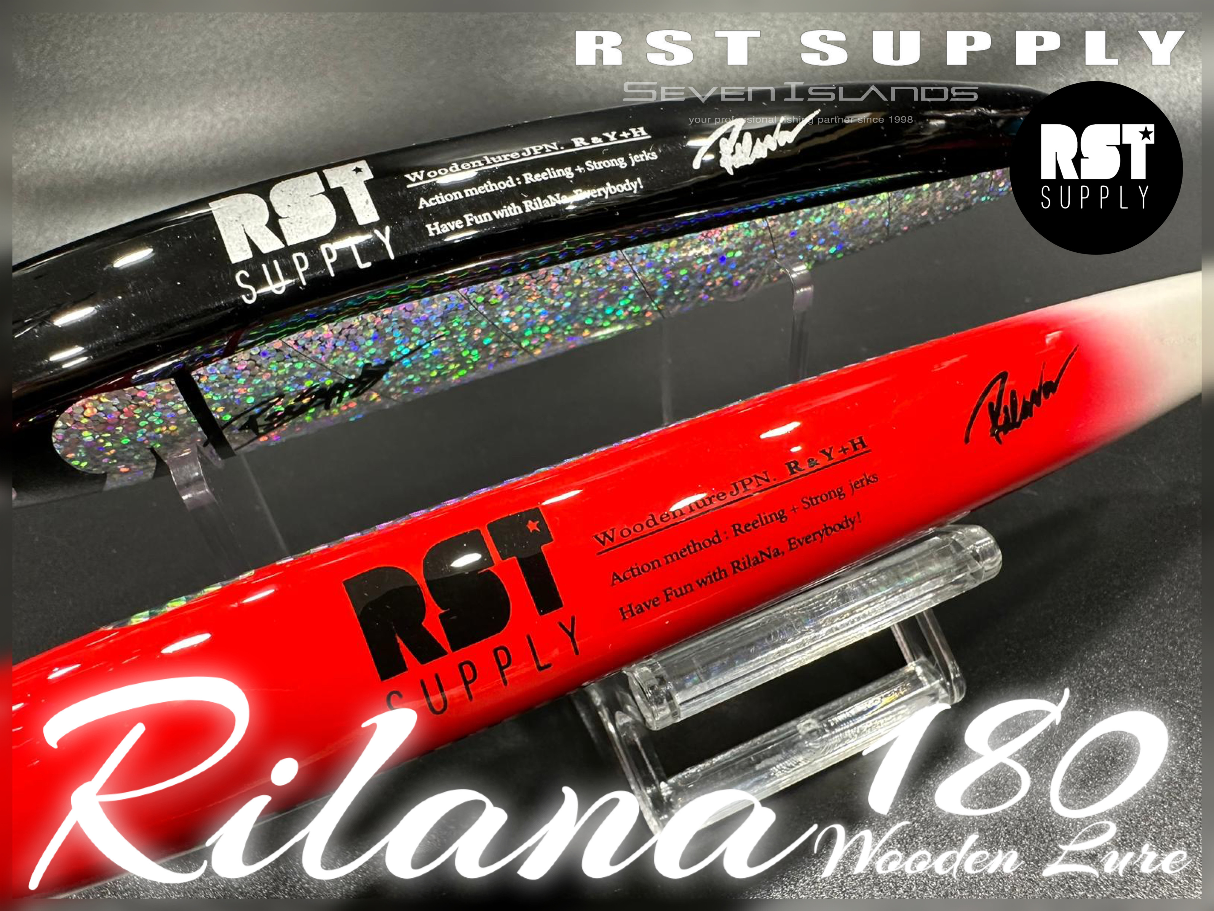 RST SUPPLY Rilana 180 Wooden Stick Bait RST SUPPLY Rilana 180 Wooden Stick Bait