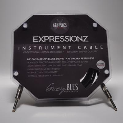 GH Plugs 美國 G&H Plugs 高階導線 EXPRESSIONZ 黑標 表演用 導線 — 三峽吉他 / Bass｜YA! 玩音樂