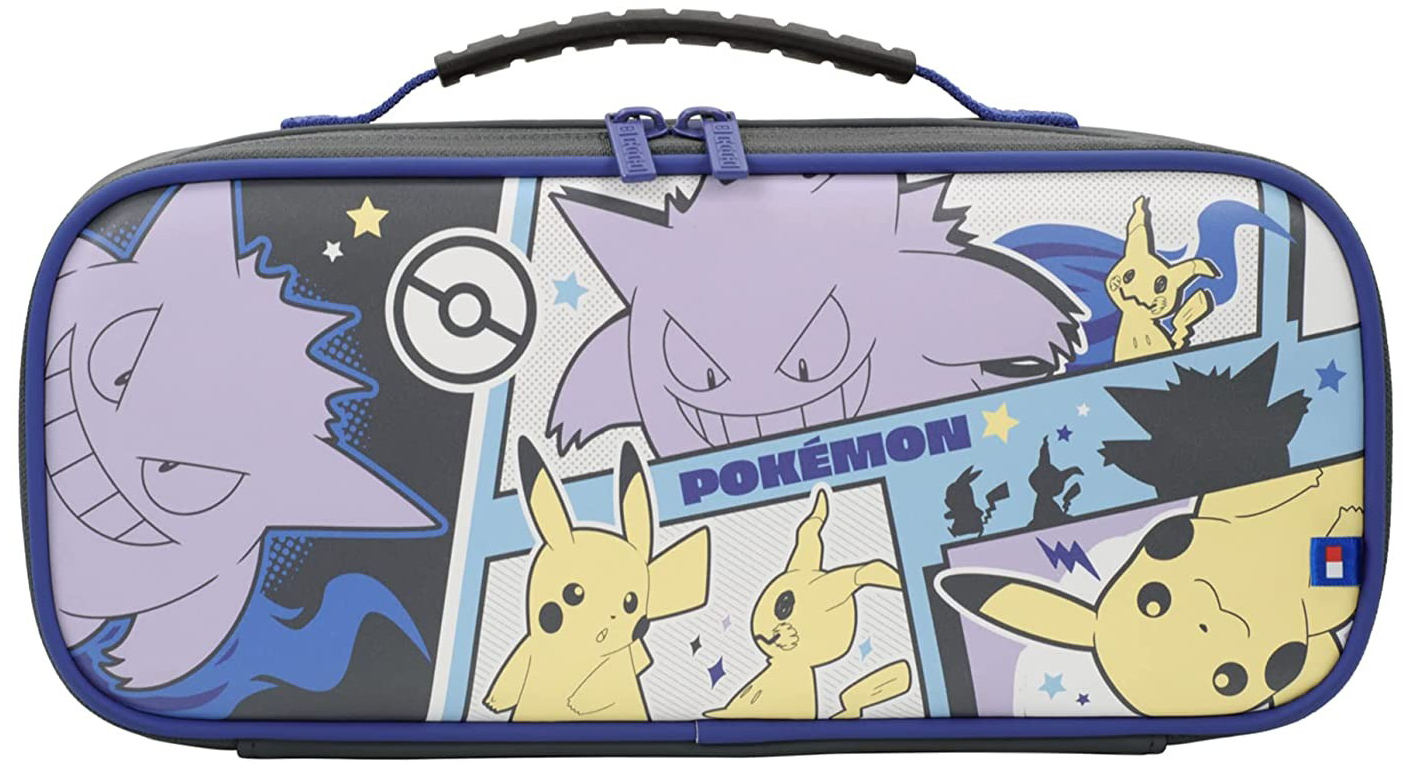 NS HORI 中容量主機收納包 皮卡丘&耿鬼 NSW-412A