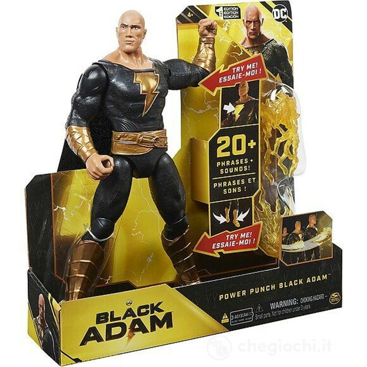 《 MARVEL 》 Black Adam - 12吋 黑亞當 特色可動人偶