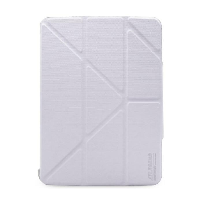 JTLegend iPad 10.9 (10th Gen) (2022) Ness 相機快取多角度折疊防潑水布紋保護套（含 Apple Pencil 磁扣）- PC 背殼