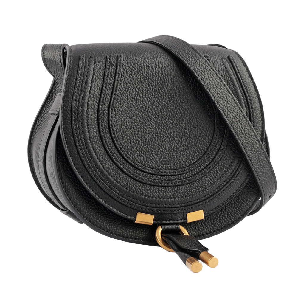 【Chloé】Small Marcie 粒面牛皮鈴鼓包