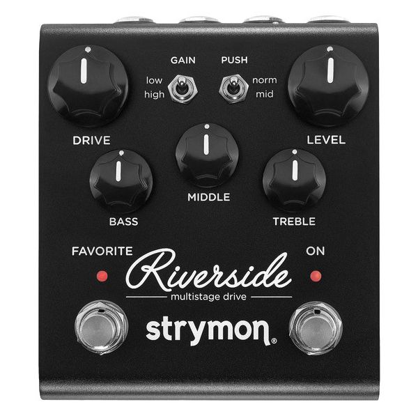 Strymon Strymon Riverside 模擬真空管 破音 效果器 限量午夜黑 — 三峽吉他 / Bass｜YA! 玩音樂