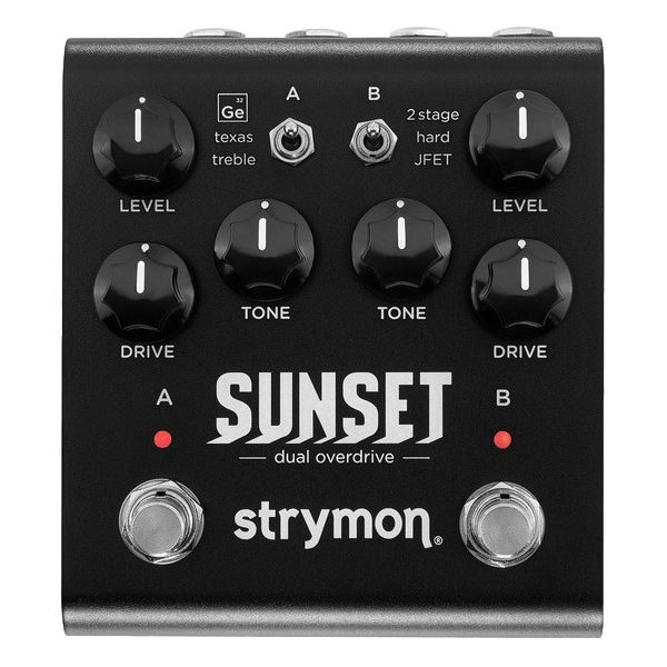 Strymon Sunset Dual Overdrive 雙破音效果器限量午夜黑