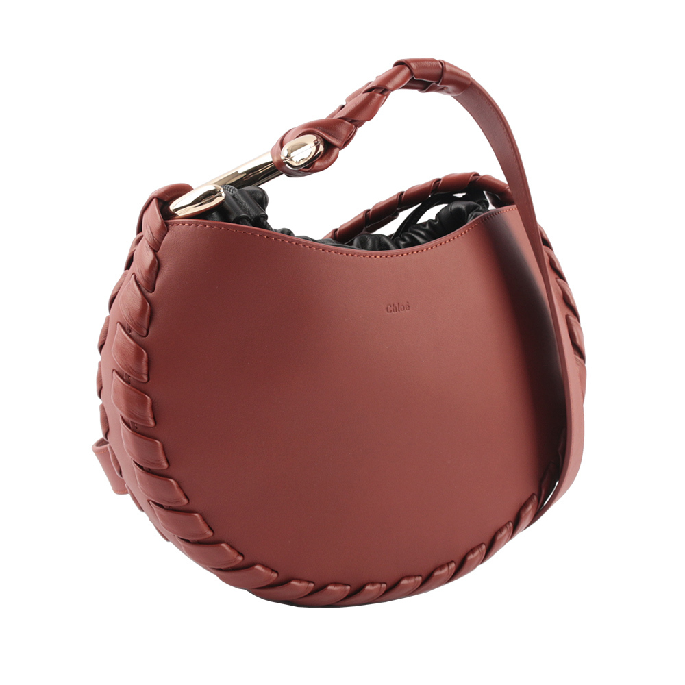 【Chloé】Small Mate Hobo 小牛皮及小羊皮小款馬鞍包