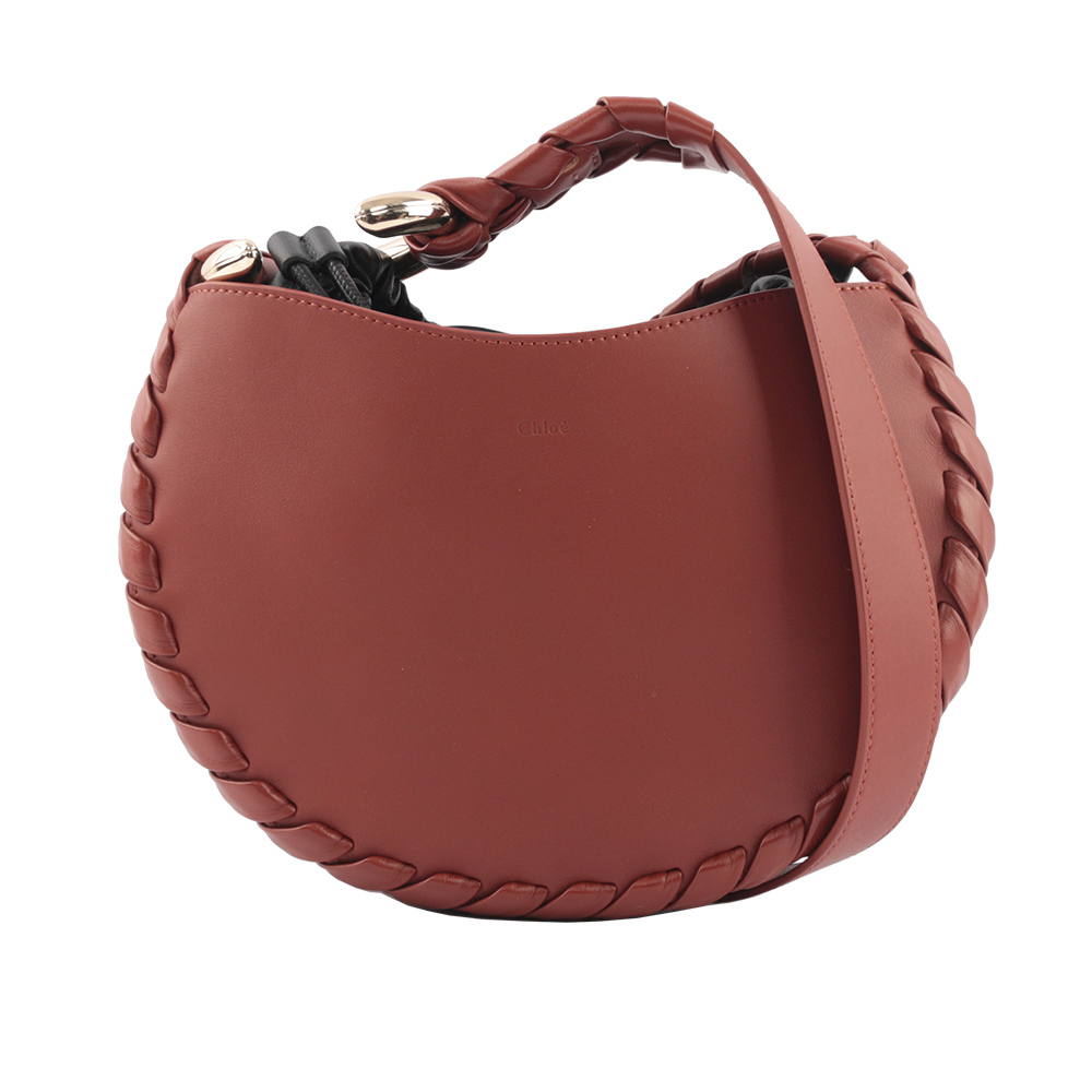 【Chloé】Small Mate Hobo 小牛皮及小羊皮小款馬鞍包