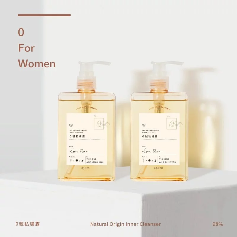 Love Dear:【女性專用】0號私膚沐浴露 女生寵愛組 雙瓶優惠