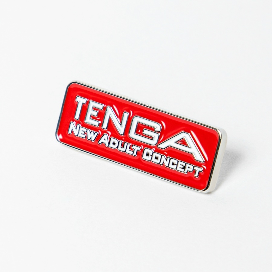 TENGA PIN BADGE 【LOGO】
