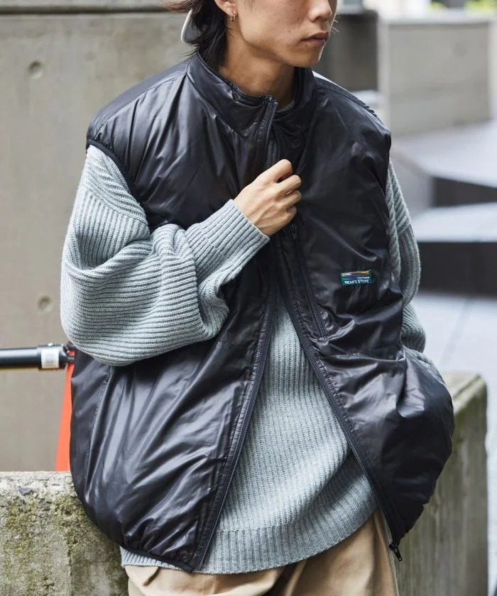 2025AW FREAK'S STORE OUTDOOR 寬版 戶外 澎澎 羽絨 防風 背心 現貨