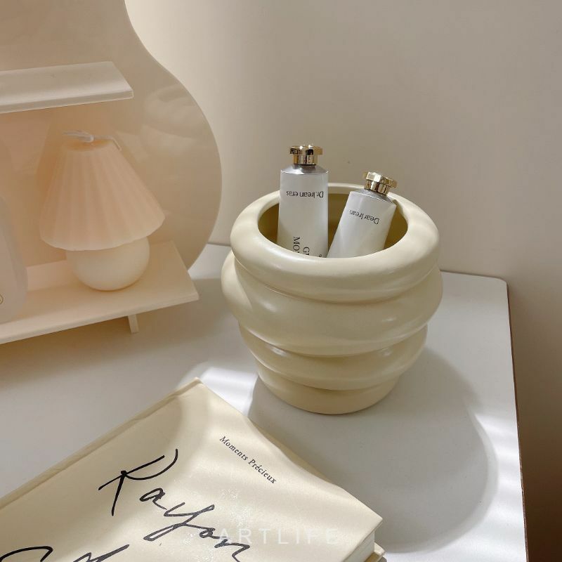 奶油蜂蜜罐收納筒