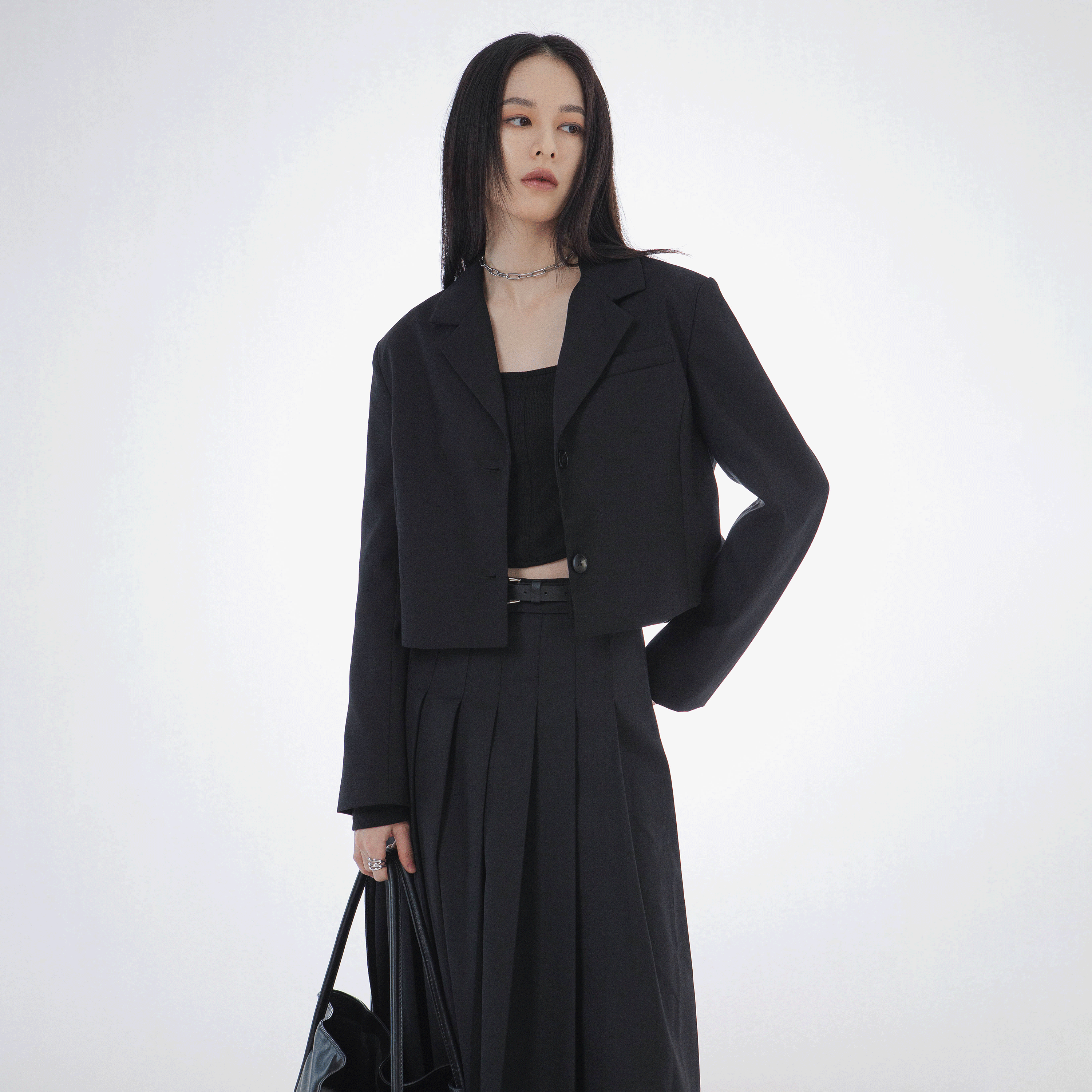 經典短版西裝外套（-10%)