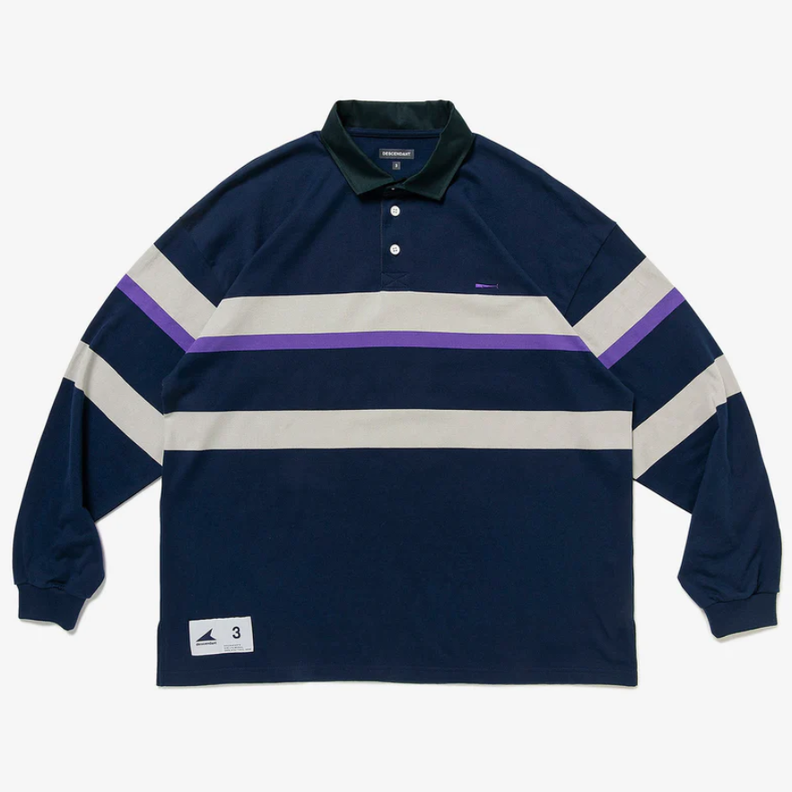 超格安価格 22ss DESCENDANT CACHALOT POLO LS ポロシャツ - www