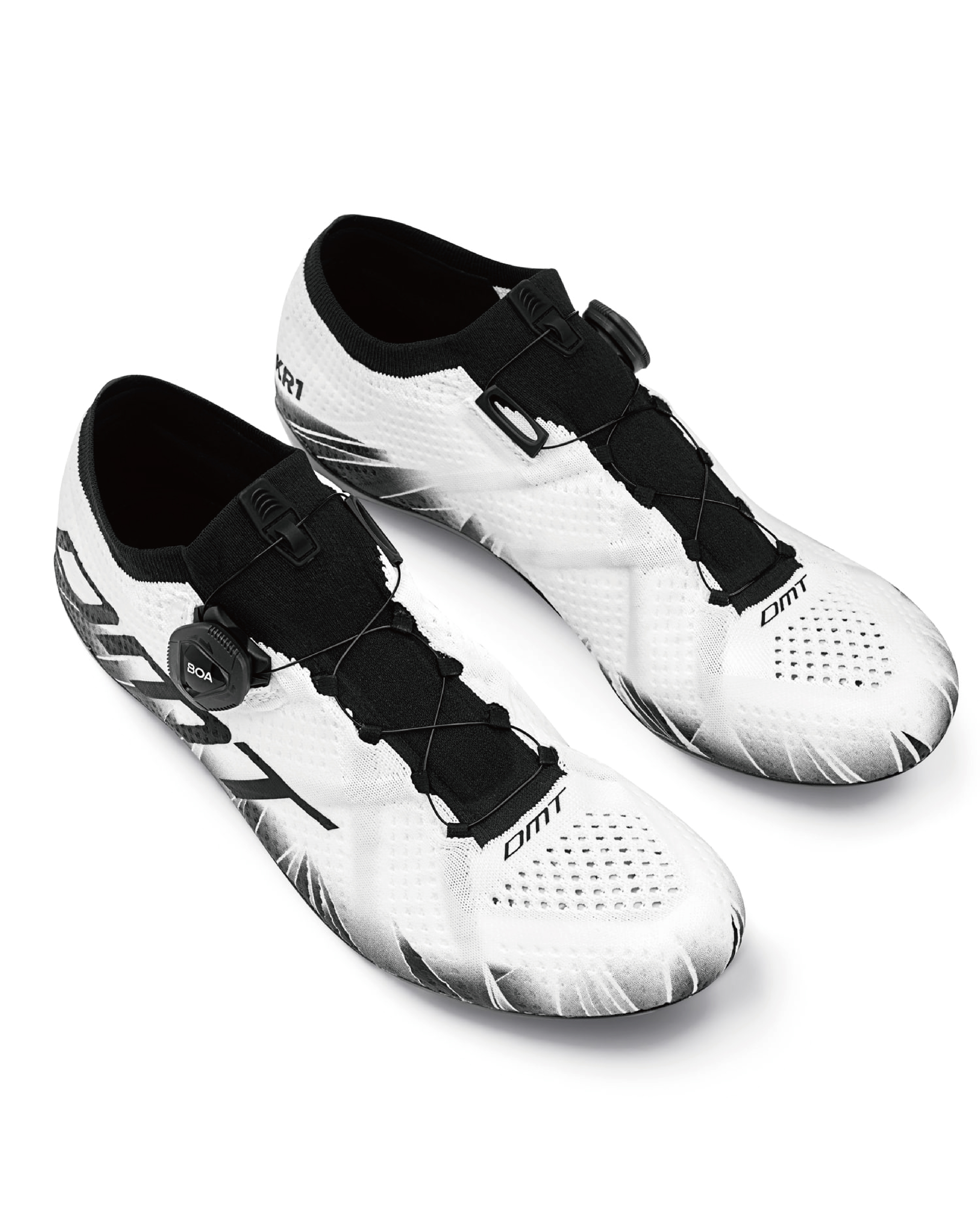 【DMT】KR1 White / Black 公路車鞋 黑白