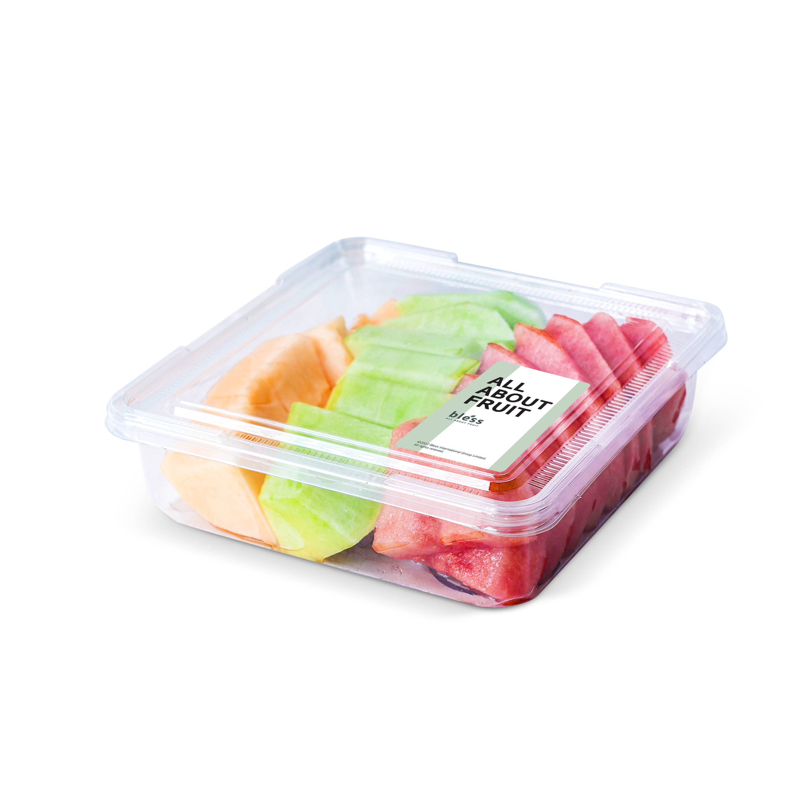 雙色蜜瓜西瓜水果拼盤(500g)