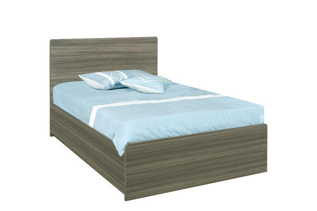 228系列 棕木色 三櫃桶床架