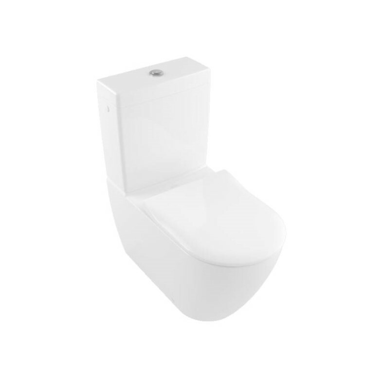 Villeroy & Boch｜Subway 2.0 落地美背式馬桶 （普級省水認證）白色 5617F2R1