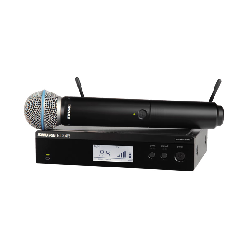 SHURE BLX24R/B58 無線麥克風系統 機櫃型