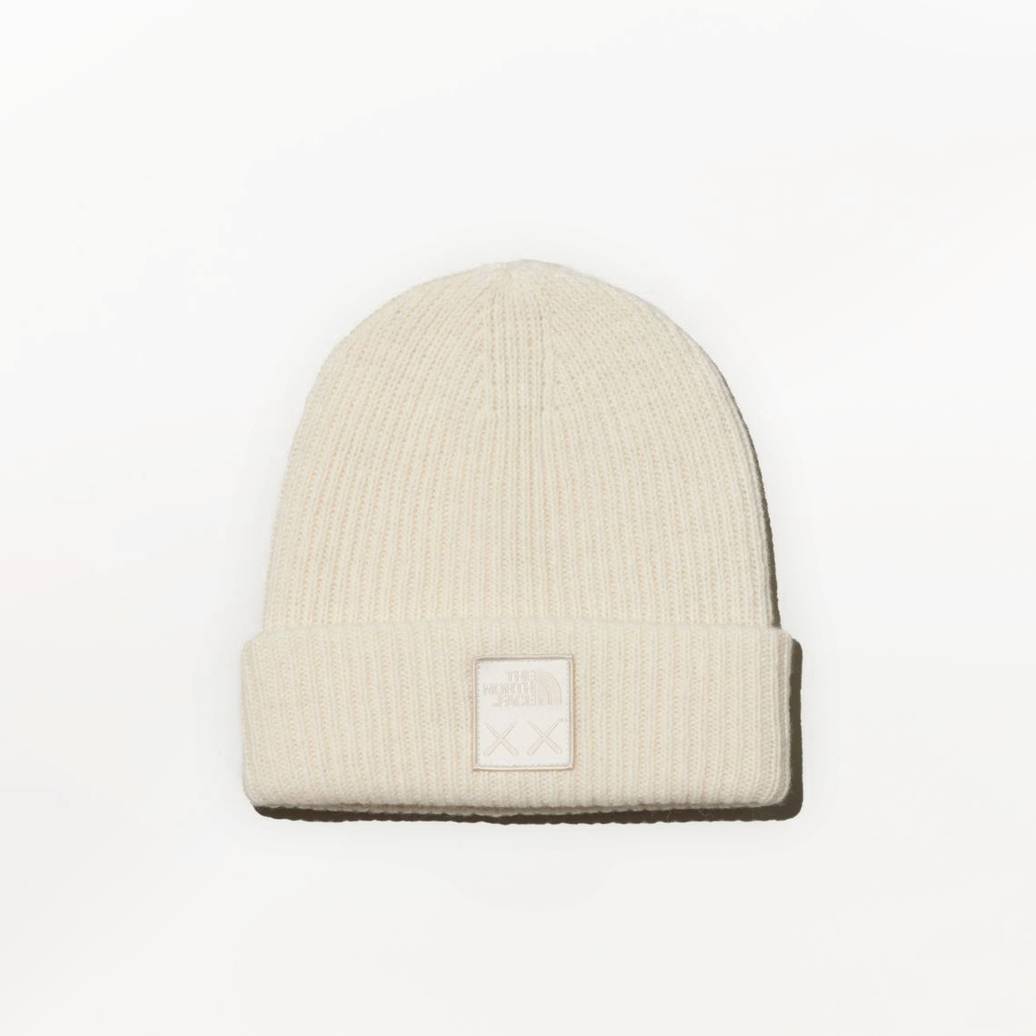 THE NORTH FACE X KAWS BEANIE FW22 黑/白