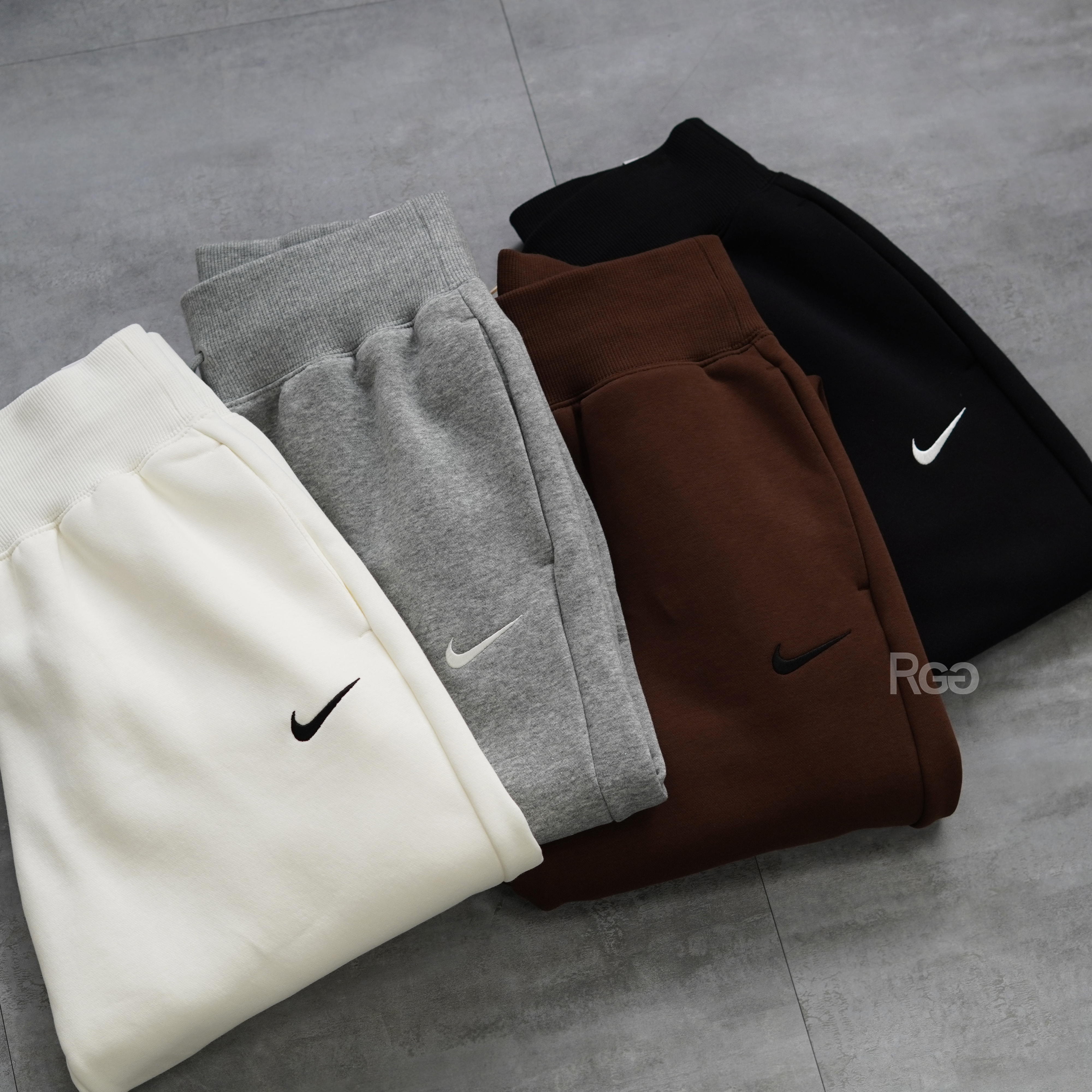 Nike Sportswear Phoenix Fleece 高腰寬版刷毛棉褲 (DQ5888)