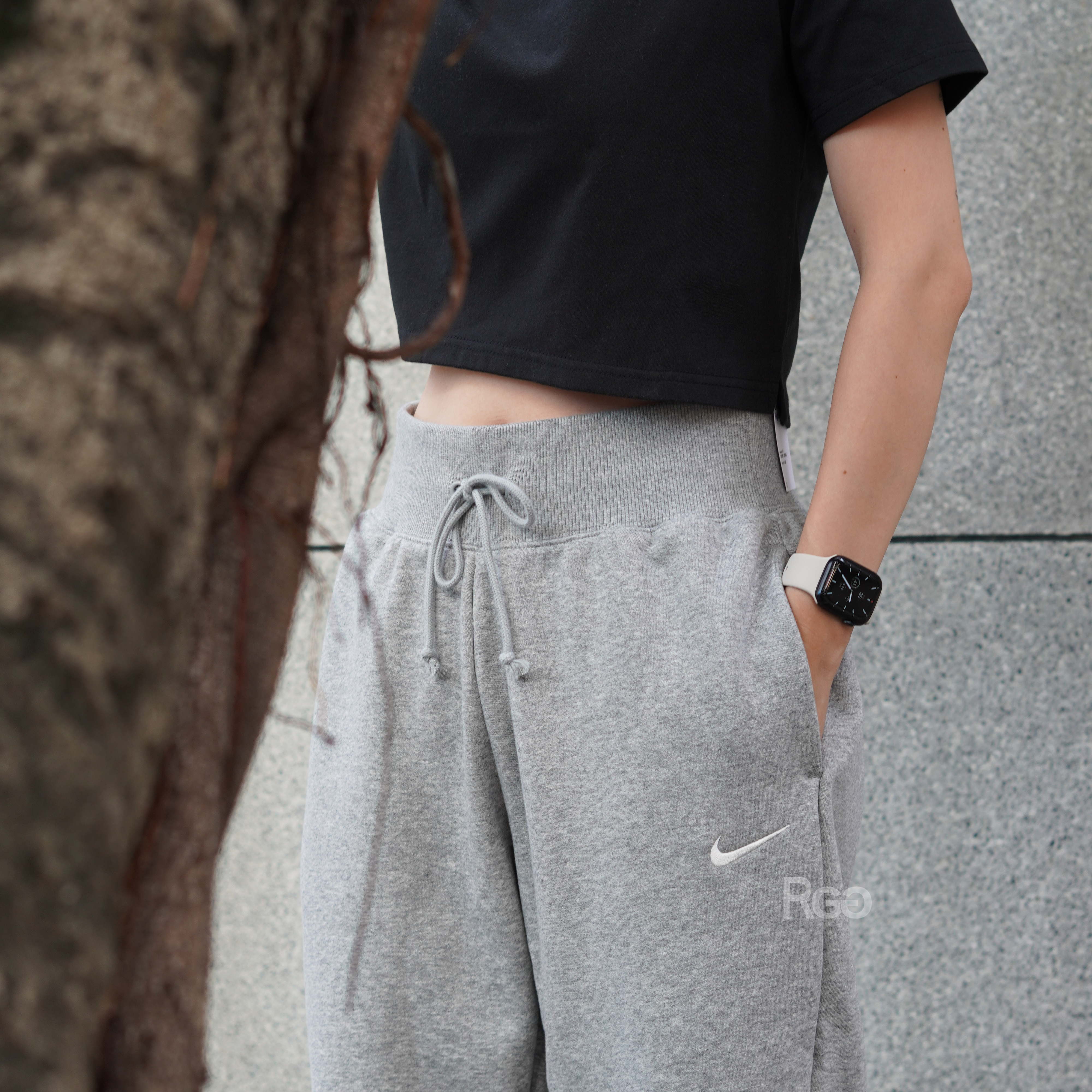 Nike Sportswear Phoenix Fleece 高腰寬版刷毛棉褲 (DQ5888)