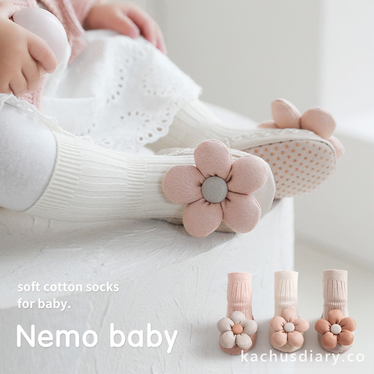 Baby cute flower shoes