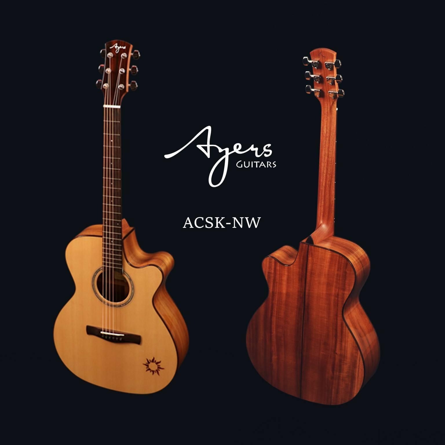 Ayers A03 Sun (ACSK) 40吋全實木吉他 相思木 內建奧昇系統 音色好 手感佳 台灣品牌