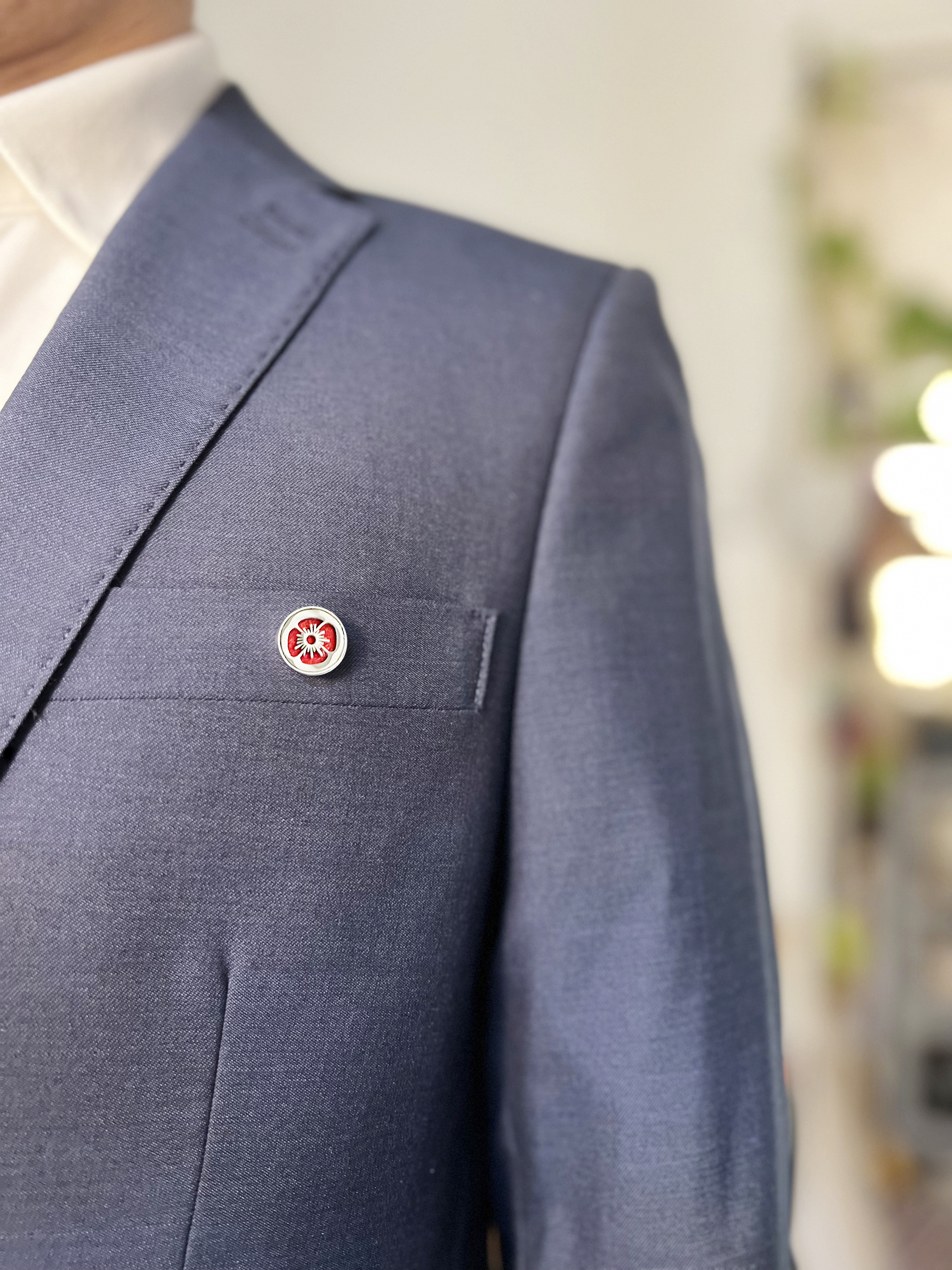 虞美人花香薰扣套裝|紀念象徵|內含六片紅色香薰濾芯 及兩片紫色香薰濾芯|隨機香薰精油|祝君安好 Juk Gwan On Hou|香港設計