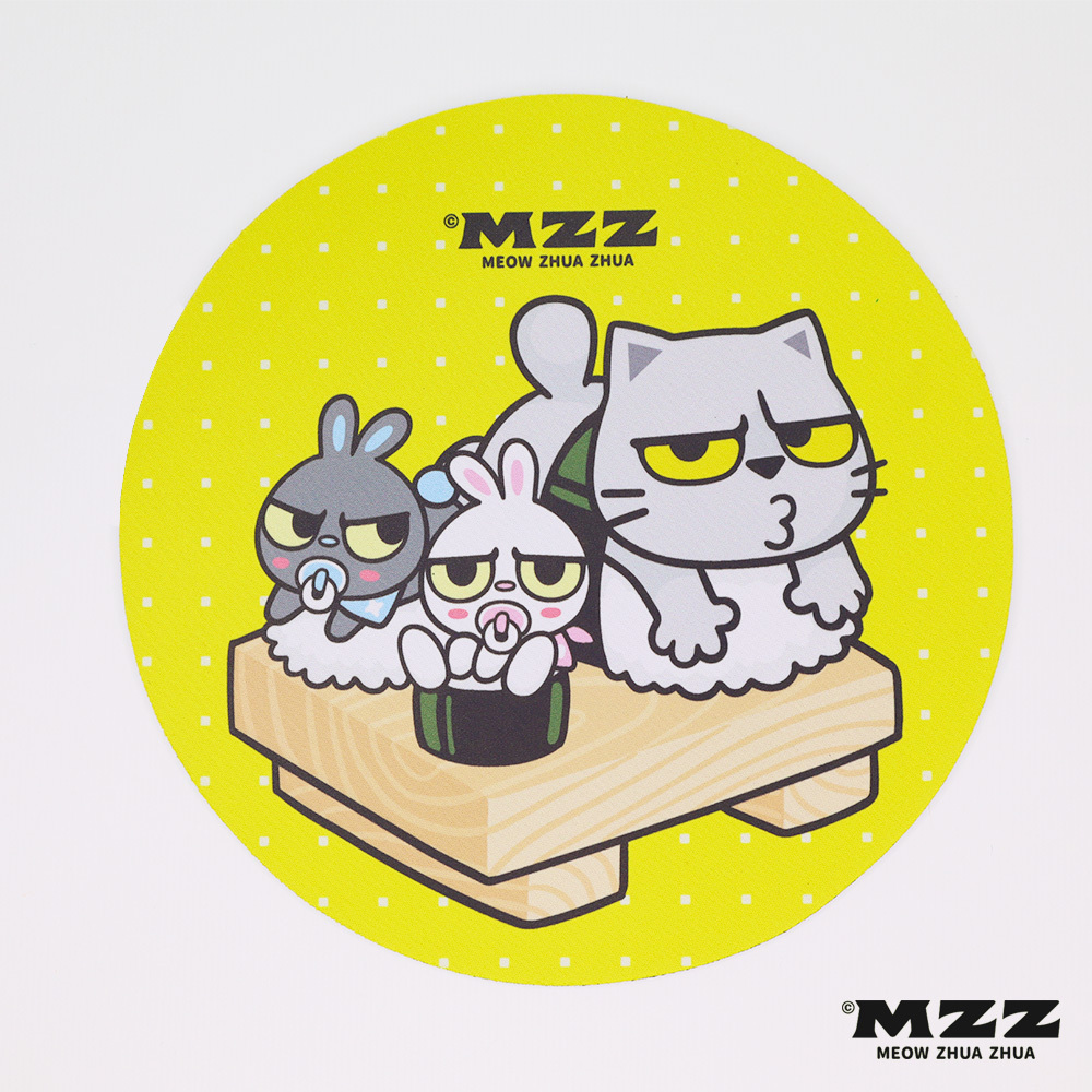 貓爪抓滑鼠墊（茶茶壽司）