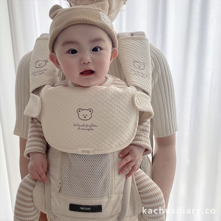 little bear strap saliva towel NO.2