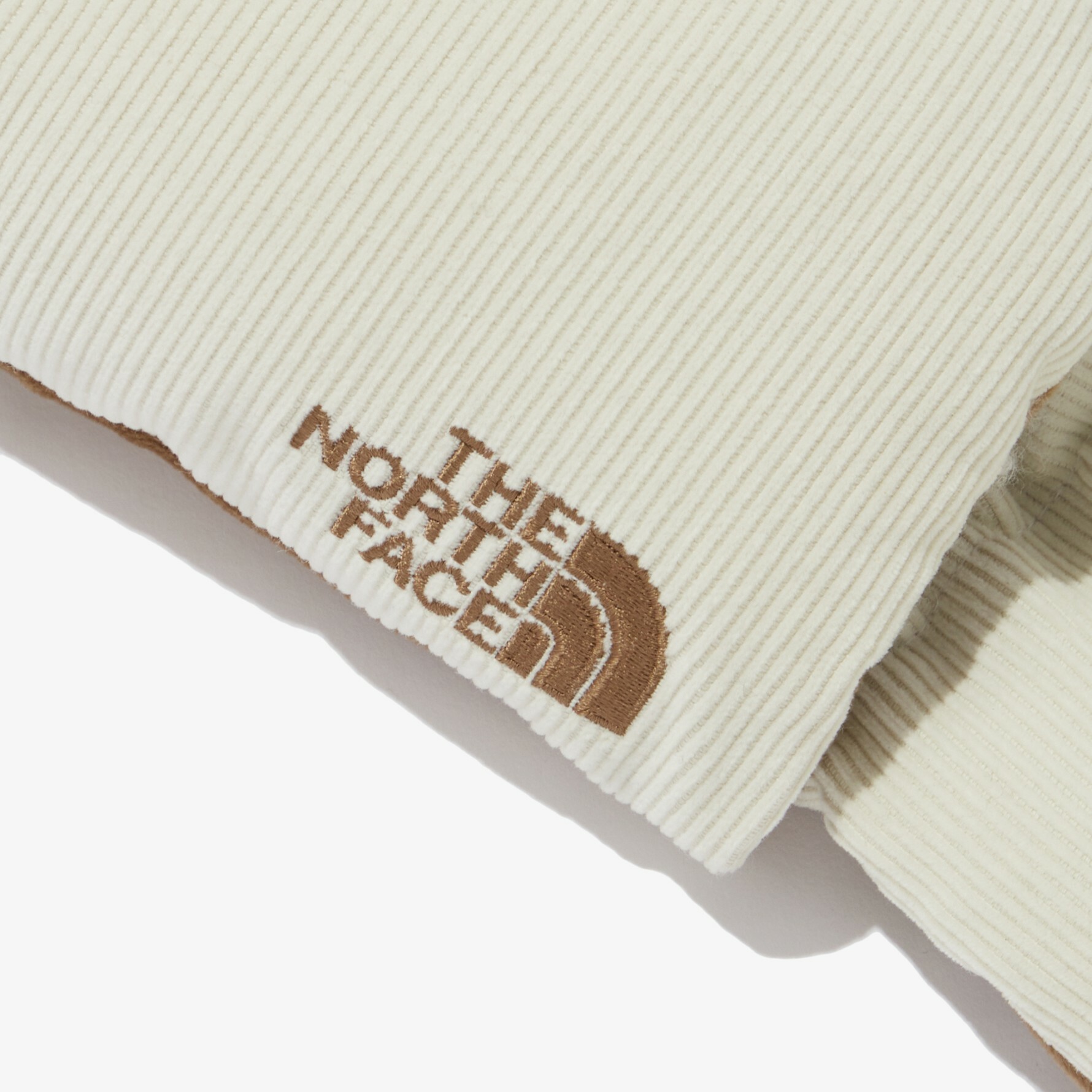 THE NORTH FACE 白標 T-BALL MUFFLER 羽絨 圍脖 奶油 NA5IN51L