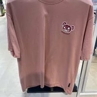 [S] DYSFUNCT BEAR COLLECTION SHORT SLEEVE T-SHIRT,PINK, T-1BEAR P (SDY41)
