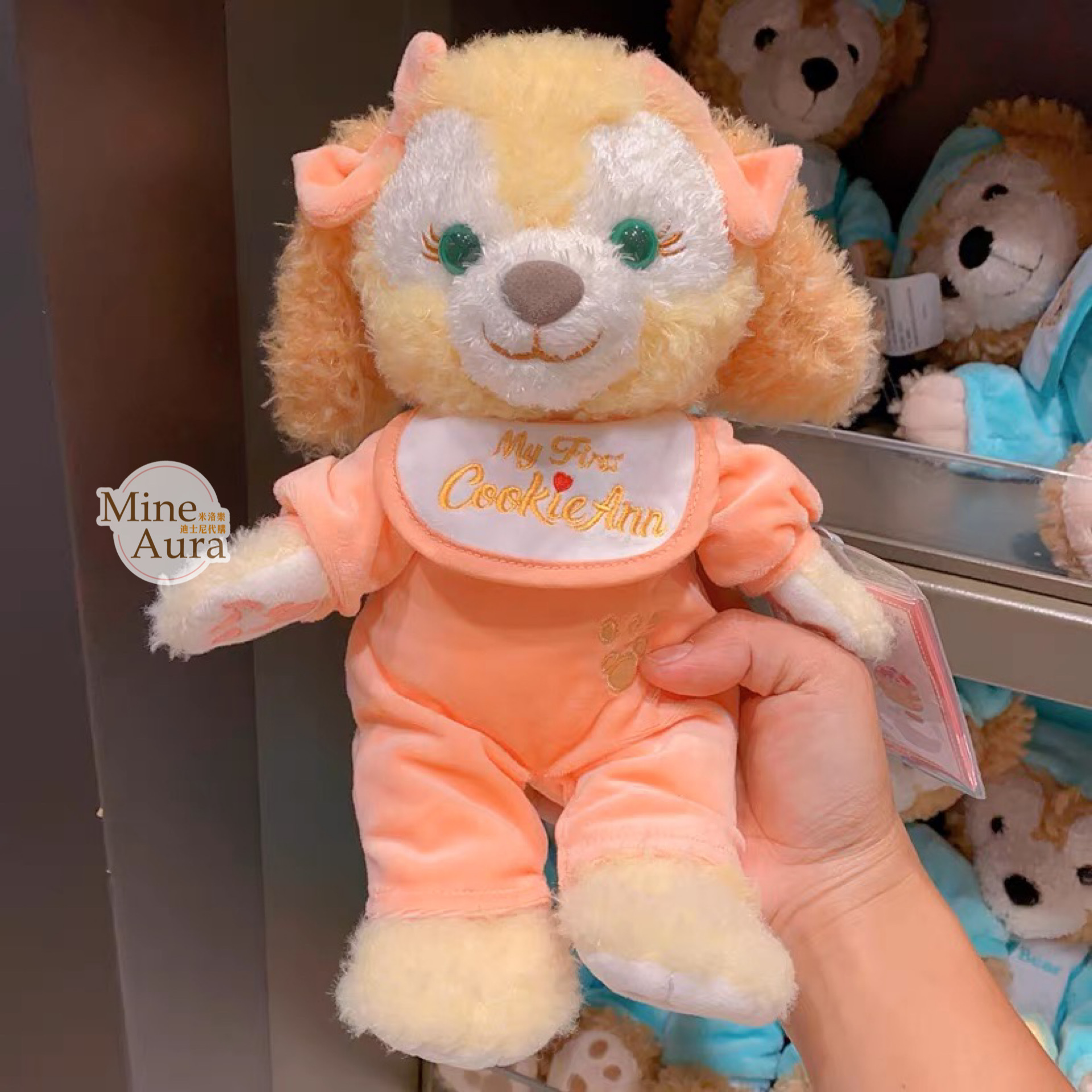 Baby寶寶裝造型 可琦安 餅乾 CookieAnn 娃娃 玩偶 -上海迪士尼樂園