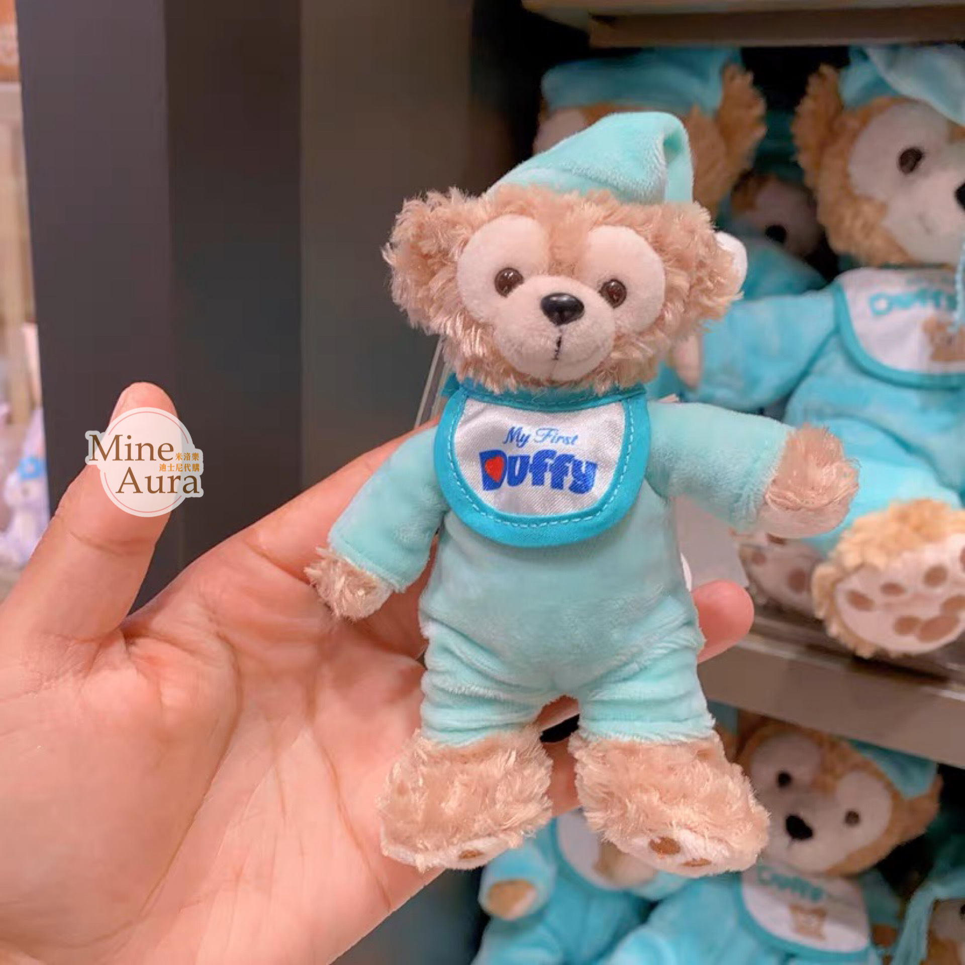 Baby寶寶裝造型 達菲 Duffy 吊飾 鑰匙圈 -上海迪士尼樂園