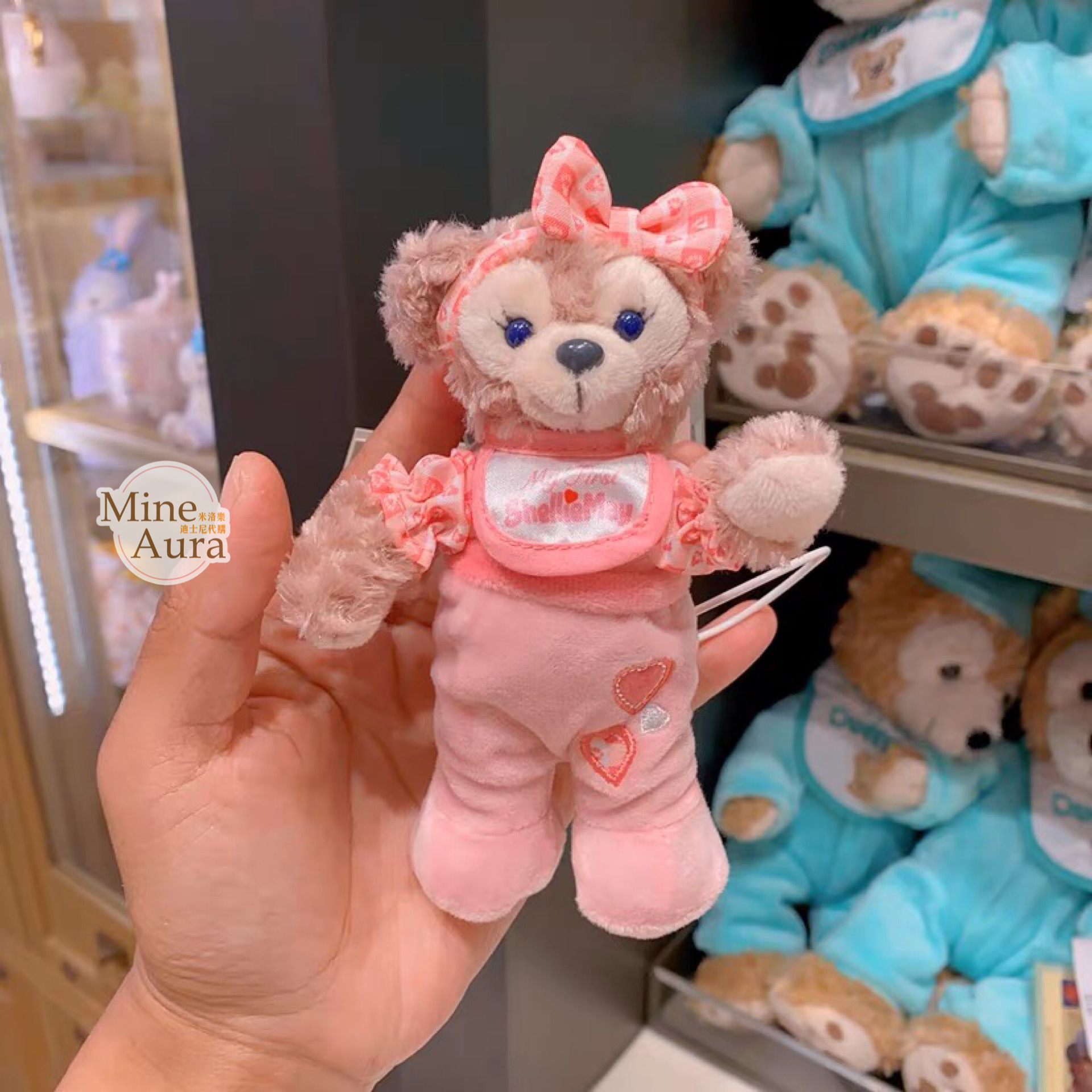 Baby寶寶裝造型 雪莉玫 ShellieMay吊飾 鑰匙圈 -上海迪士尼樂園