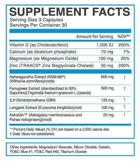 Eflow Nutrition - Enflux Testosterone Support
