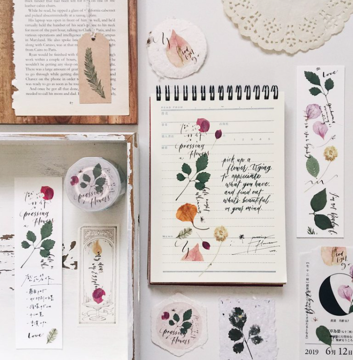 壓花習作 霧面 PET膠帶｜茄子先生