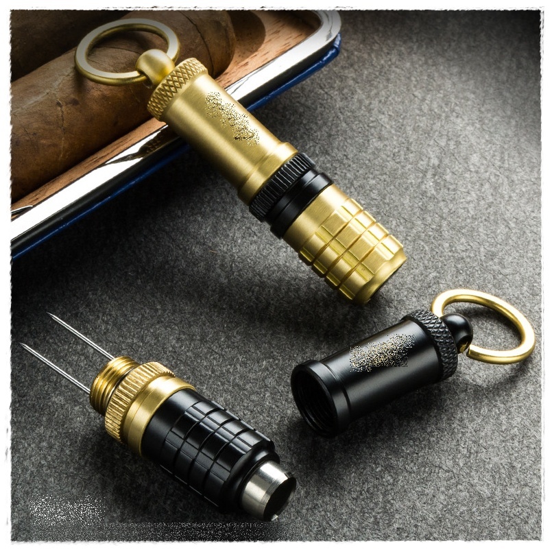 【魯賓斯基】雙頭設計針插雪茄鑽孔器