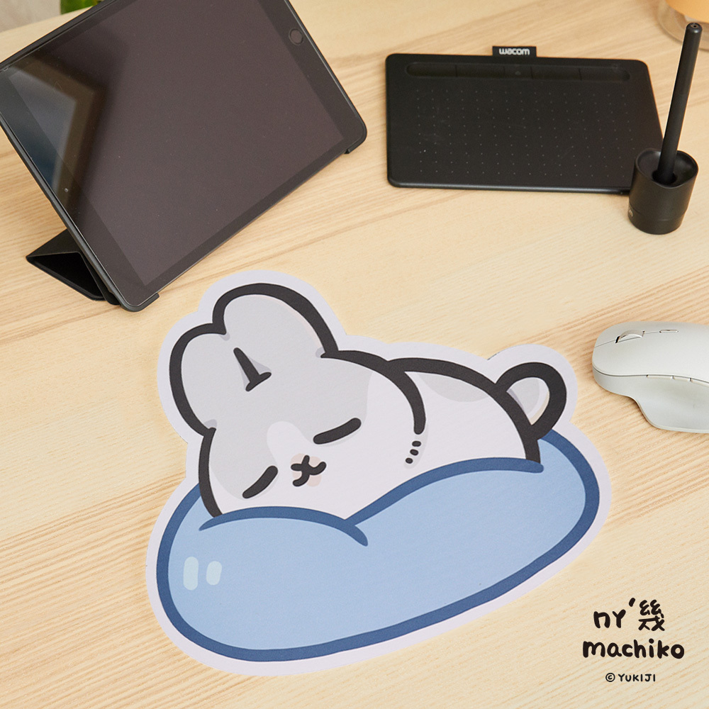 ㄇㄚˊ幾兔滑鼠(桌)墊 (睡睡款)