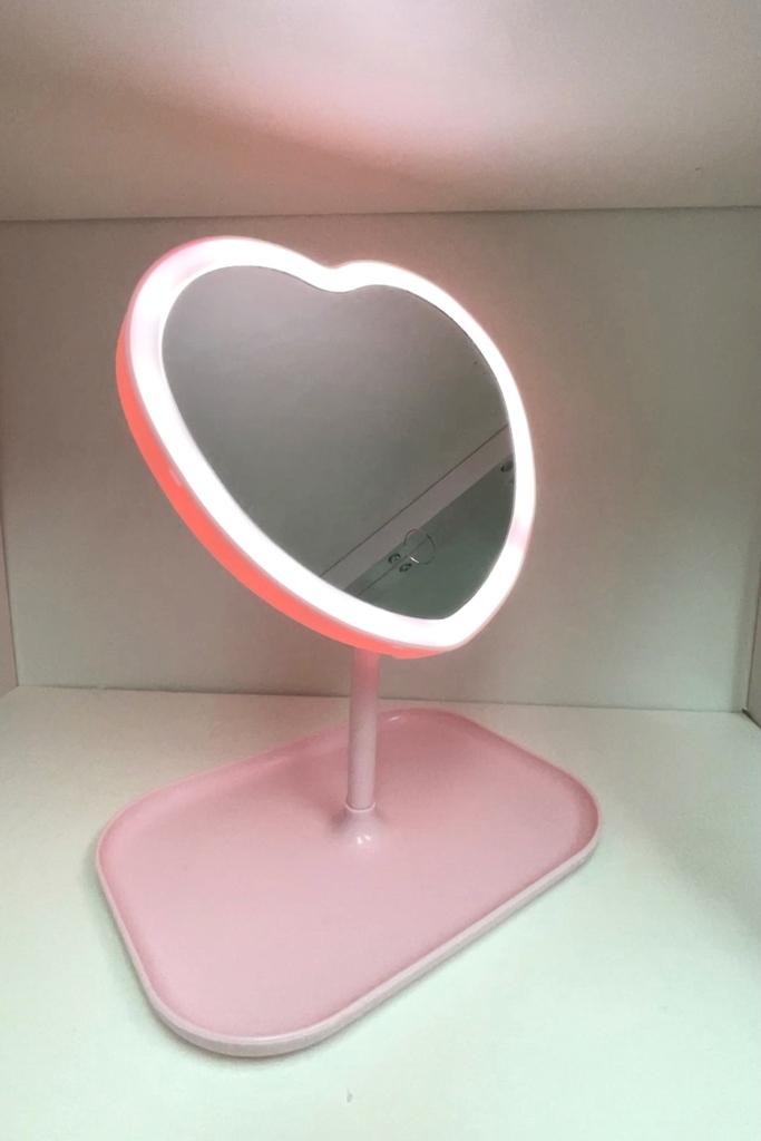 粉紅色愛心💗 LED usb叉電鏡燈