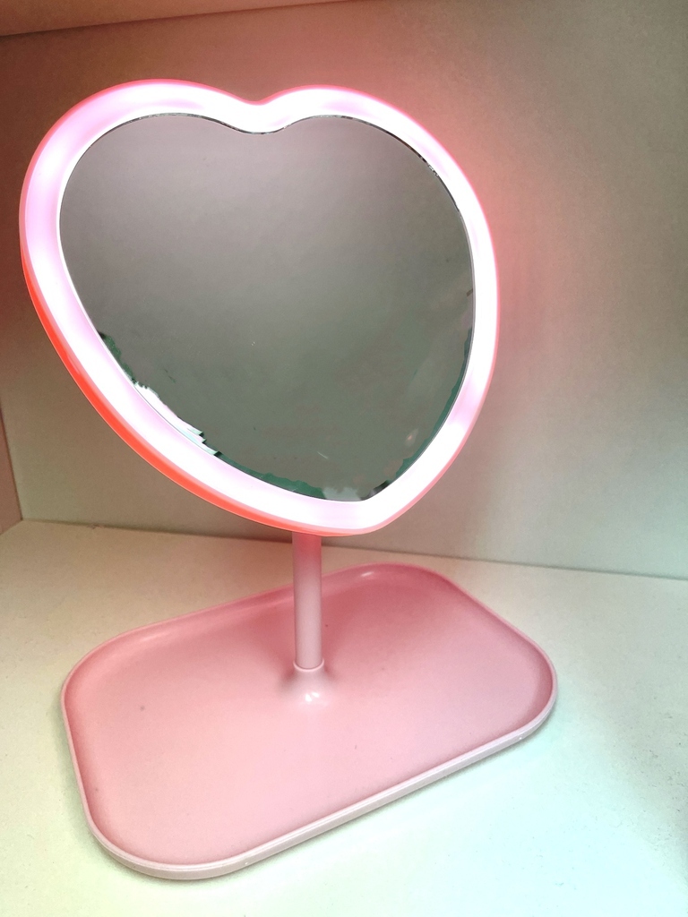 粉紅色愛心💗 LED usb叉電鏡燈
