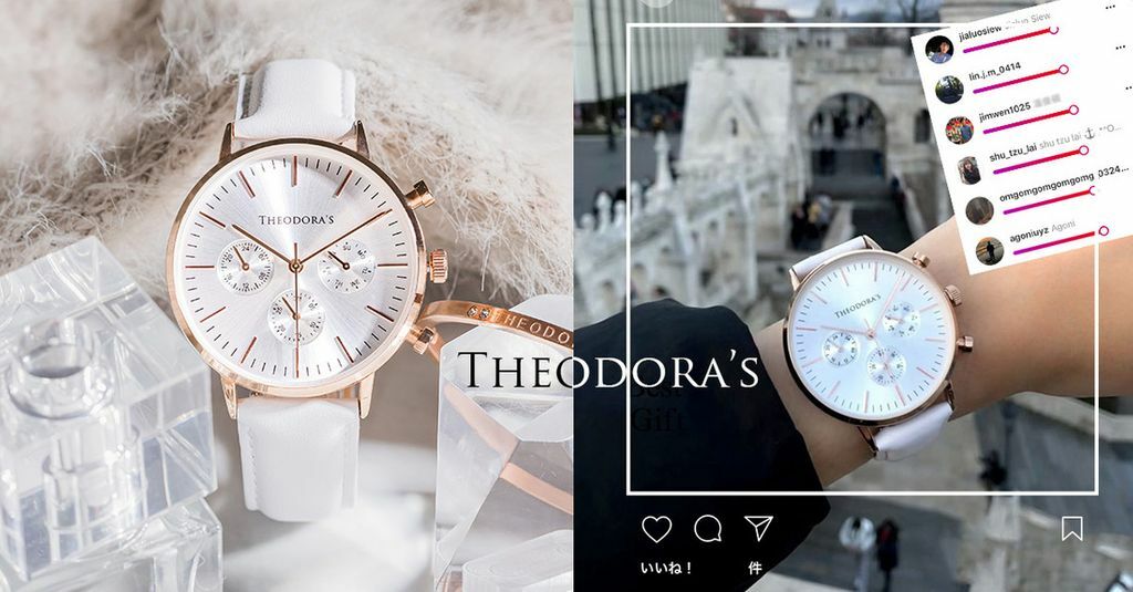 THEODORA'S, Watch, 質感, 純白色, 社群, 手錶